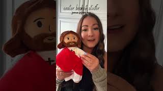 This Jesus plush is the best Easter basket stuffer!!🐰#yelakey #ilovemyyelakey #jesus #god #christian