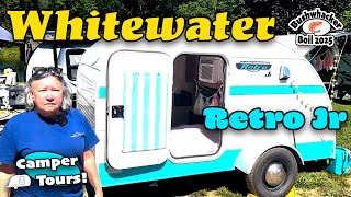 Whitewater Retro Jr Teardrop Camper - Camper Tours! - Back at the Boil