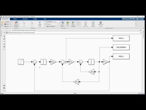1-LQR MatLAB Simulations - YouTube