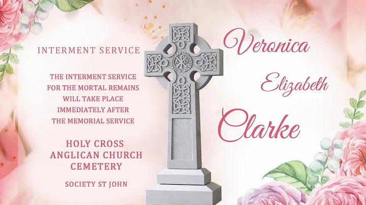 Interment Service for Veronica Elizabeth Clarke