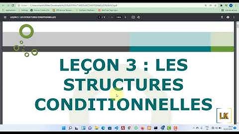 UVCI - Licence1 ~ Algorithme #Leçon3