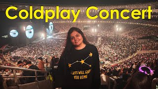 Fan video of Coldplay concert Ahmedabad. Live biggest coldplay concert ever. Narendra Modi Stadium Ahmedabad.