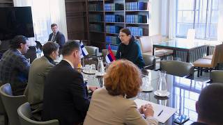 Састанак Председнице Народне Скупштине Са Представницима Финског Фонда За Иновације Sitra