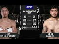 Luis De La Fuente v Isaac Torres