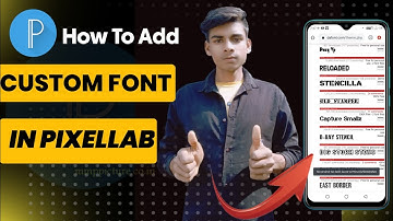 How To Add Custom Fonts in Pixellab App || Make Your Thumbnails Attractive@ManojDey🥰🥰🥰