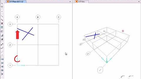 CSI SAP2000 - VIDEO 03 - DRAW COMMANDS WATCH & LEARN