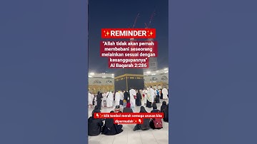 #reminderislamic #reminders #mecca #kabah #hajj #hajj2023 #umroh #albaqarah #shorts #feed #tiktok