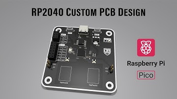 Custom RP2040 PCB Design in KiCAD – Raspberry Pi Pico Hardware Design + Schematics