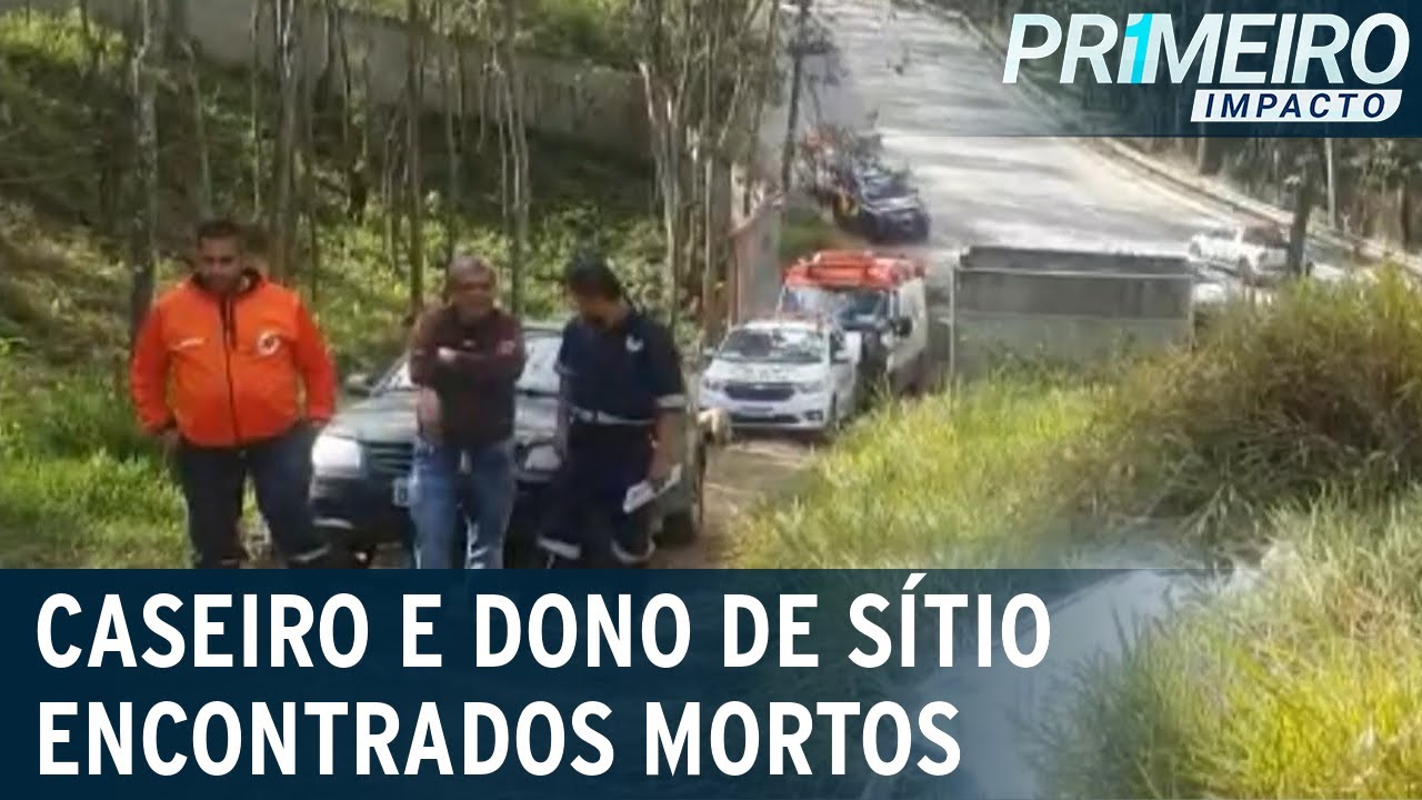 Caseiro e dono de sítio são encontrados mortos em SP | Primeiro Impacto (19/09/22)