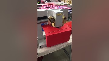 Tote Bag Packaging Box Gold Foil Printer