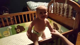 Jack post-bathtime