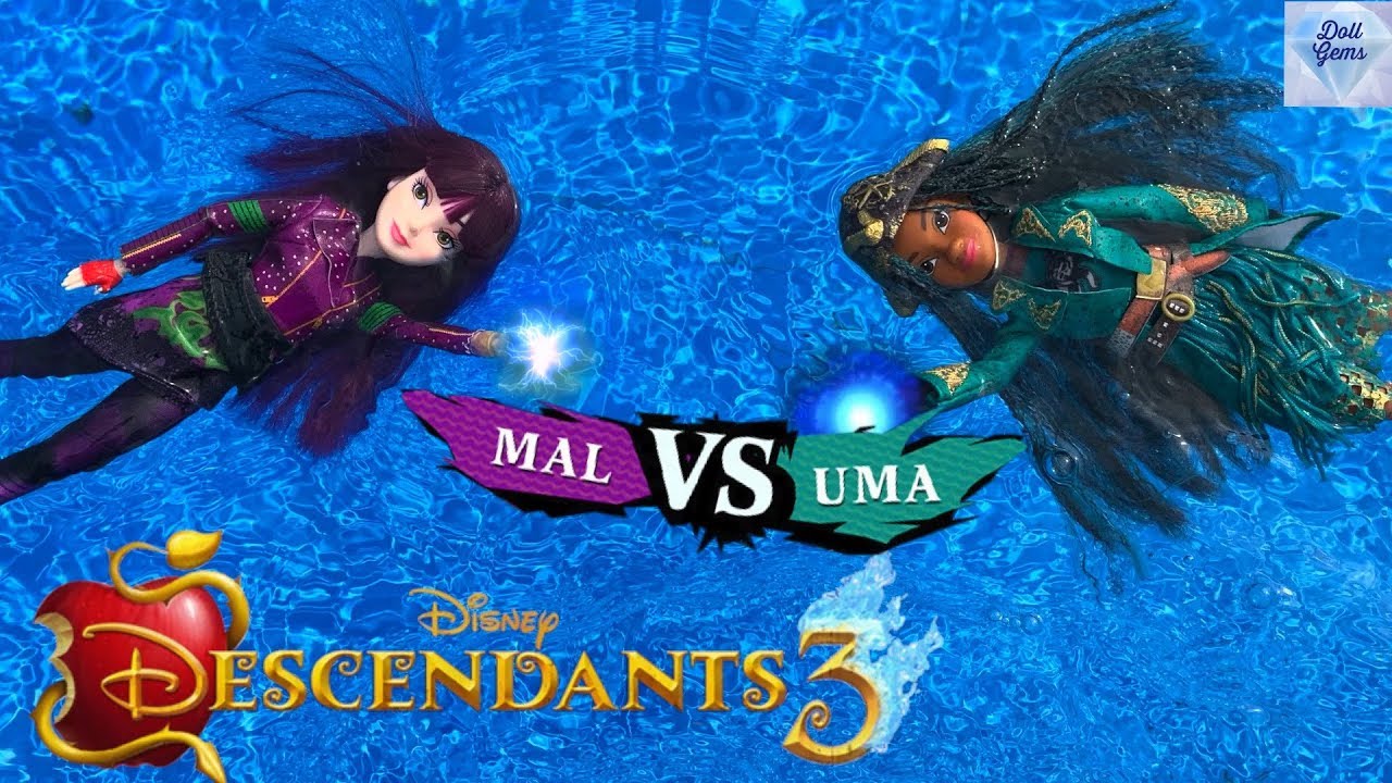  Disney Descendants Uma Under the Sea : Toys & Games