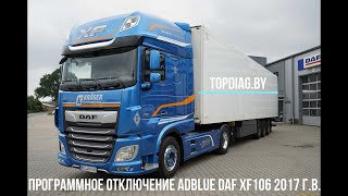 :  EGR,     Adblue DAF XF106 2017 ..