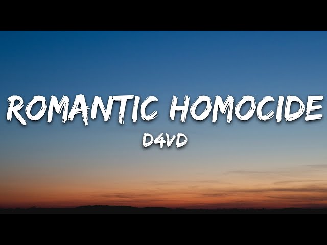 d4vd - Romantic Homicide (Lyrics) class=