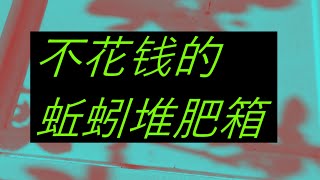 【我的有机小菜园】不花钱做一个蚯蚓堆肥箱