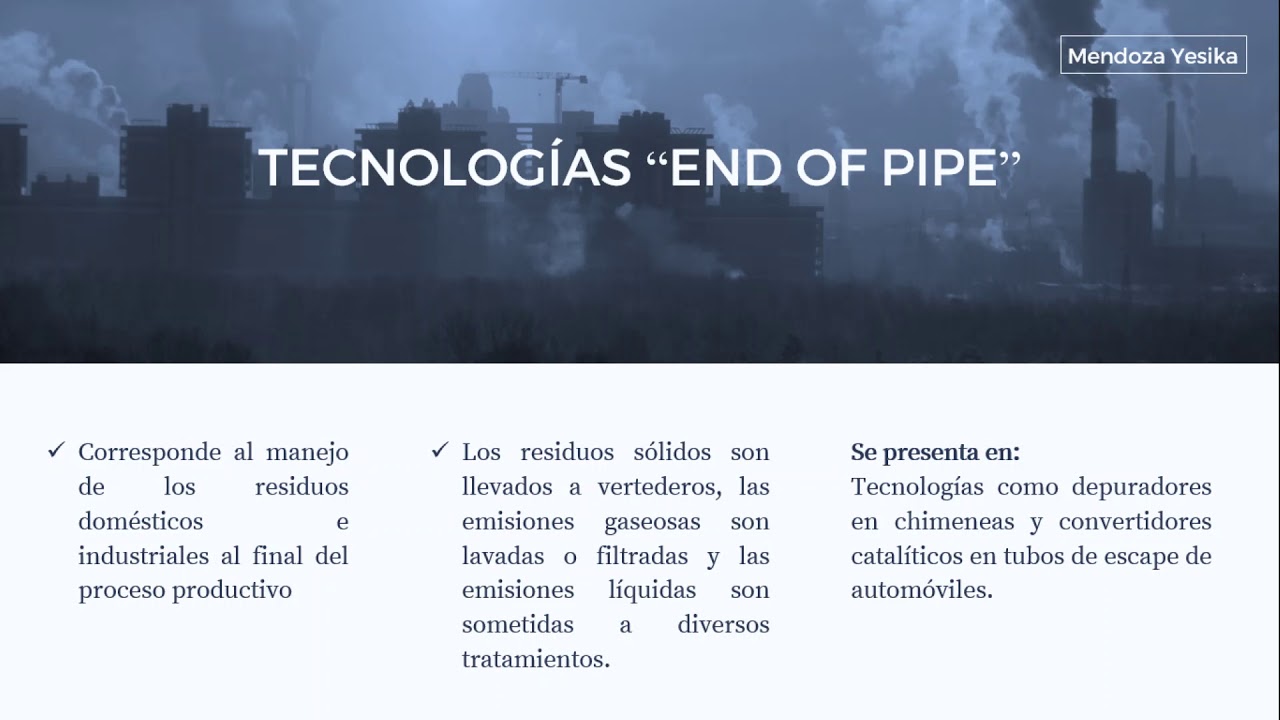 Tecnología Final De Tubo Pml Youtube 