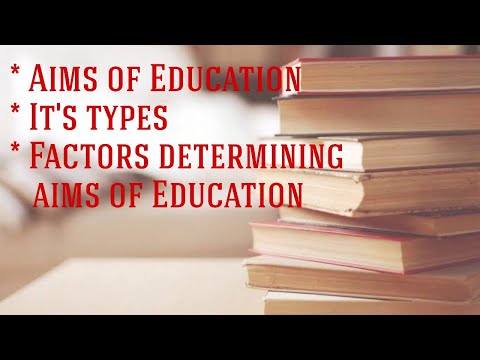 critical understanding of the meaning and aims of education