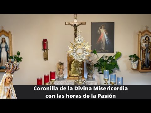 CORONILLA DE LA DIVINA MISERICORDIA Y HORA SANTA