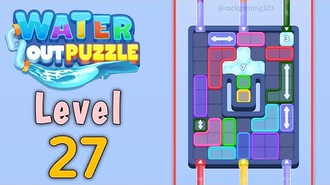 Water Out Puzzle Level 27 Walkthrough