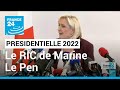 Présidentielle 2022 : Marine Le Pen présente son référendum d
