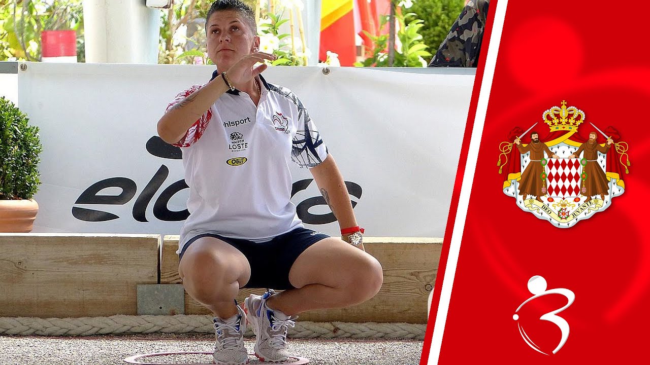 Miniature : Démonstration de l’équipe de FRANCE face à la doublette "SUISSE-ITALIE" : Pétanque Monaco 2023