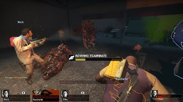 Left 4 Dead 2 Campaign Gameplay 56 - Crash Course Modified: Alleys Finale (2/2)