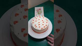 Красивый торт для любимого / Beautiful cake cake cakedecorating торт какукраситьторт shorts