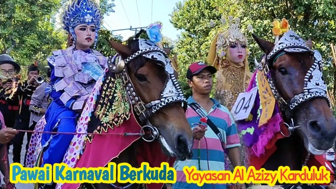 KUDA 🐎 Pawai Karnaval Berkuda Yayasan Al Azizy Karduluk tahun 2023