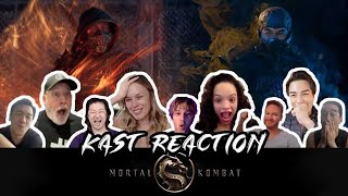 MORTAL KOMBAT (2021) - Cast Trailer Reaction Video