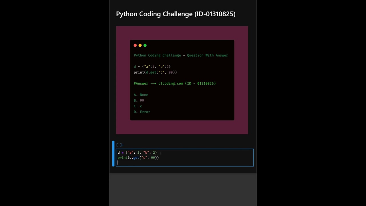 Python Coding Challenge ID 01310825