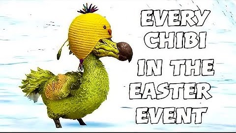 Ark Every Chibi in the new Easter Event