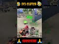 #shorts 😎M416 clutch in conqueror lobby 1V3 god or wott #pubgmobile #pocox3pro #bgmi #pubg