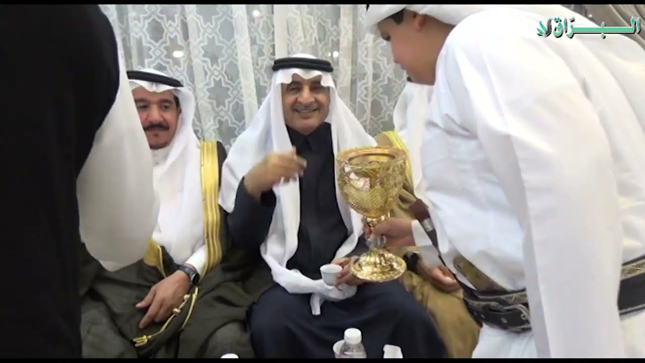 ضيافة اسرة ال حبان  للشيخ علي اللخمي شيخ قبيلة بالشهم واسرة ال مداوس من قرية الازاهره وصحبهم الكرام