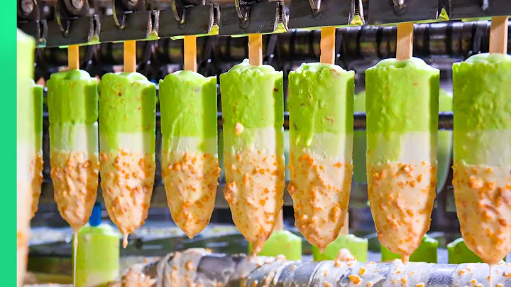 Asian Ice Cream Factory!! Making 15,000 BARS per Hour!!! - DayDayNews