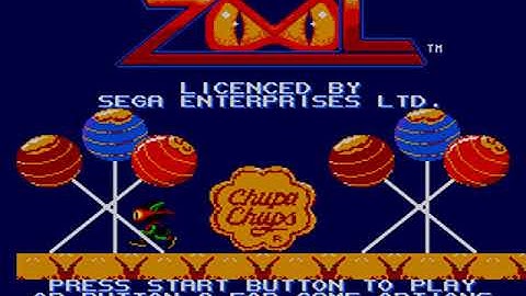 Sega Master System - Zool: Ninja of the "Nth" Dimension Intro