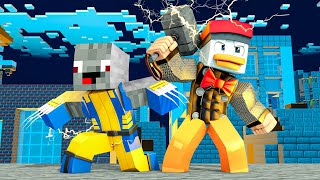 1 TAG ALS SUPERHELD LEBEN in Minecraft