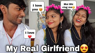 My Real Girlfriend In Village 🤪😂🤣 || Guddu Vlogs