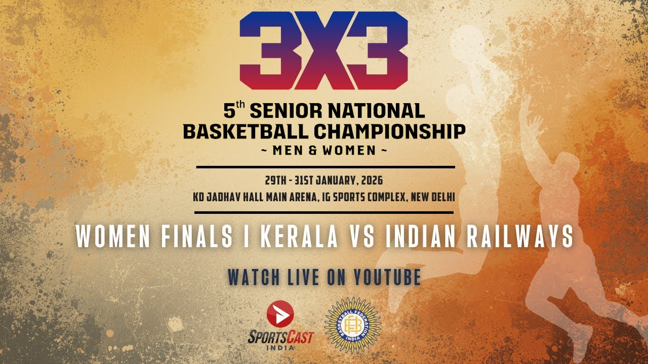 FINALS | WOMEN | KERALA VS INDIAN RAILWAYS | 5TH SR. NATIONAL BASKETBALL 3X3 CHAMPIONSHIP