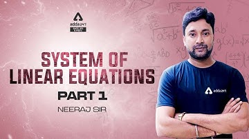 Linear Equation Part-1  | Full Capsule | GATE 2023 | By Neeraj Sir