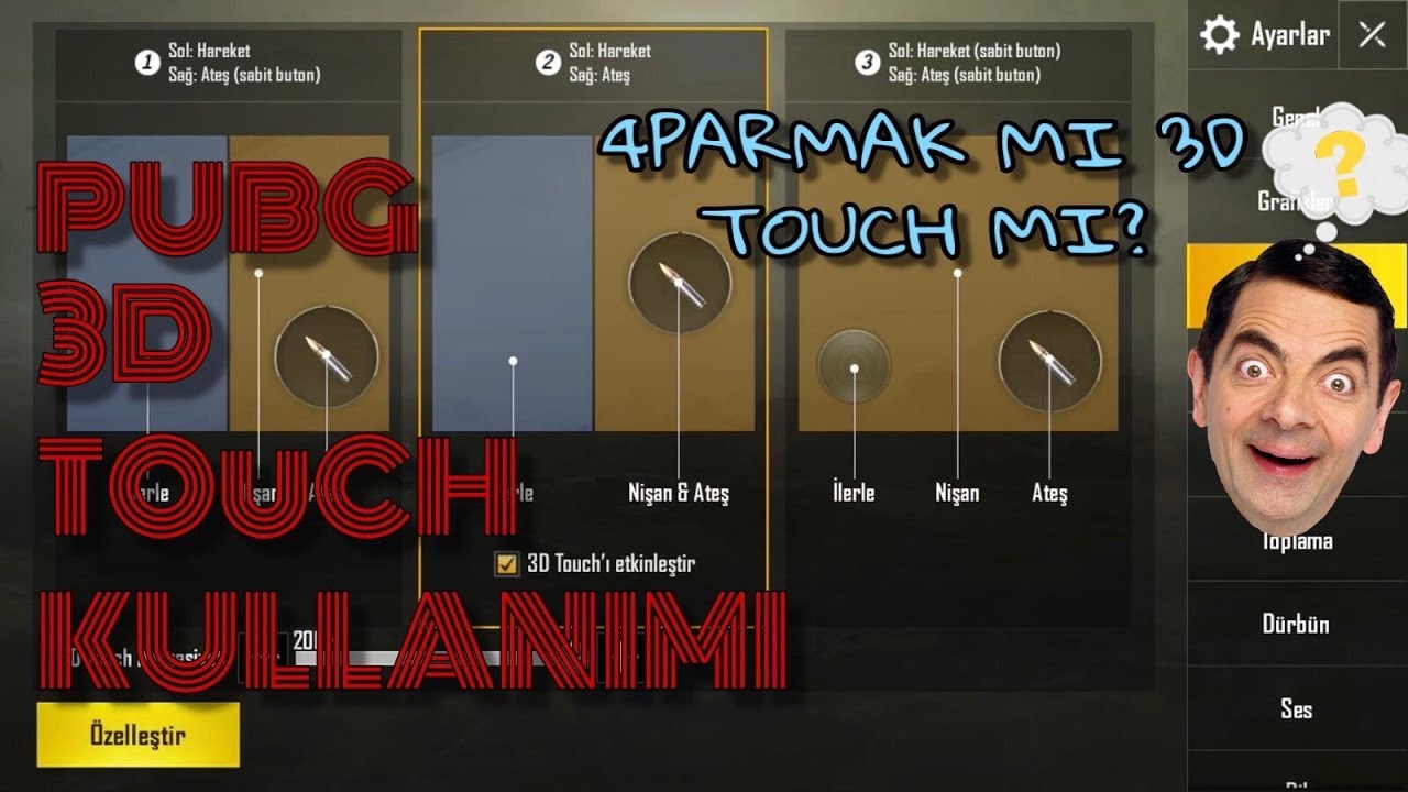 İPHONE PUBG İÇİN 3D TOUCH AYARI NASIL YAPILIR?