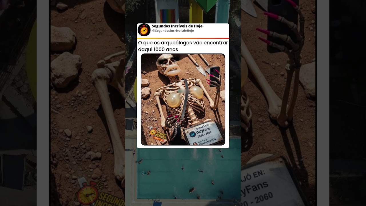 O que os arqueólogos vão encontrar daqui 1000 anos