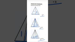 Counting of Triangles Trick for Bank, ssc, railway ........