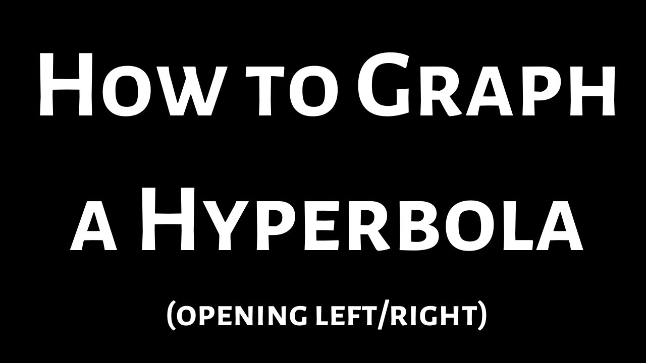 Graph The Hyperbola X 1 2 4 Y 2 2 9 1 Youtube