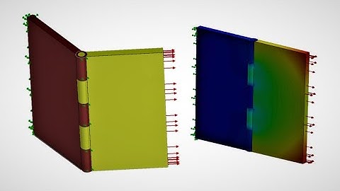 Solidworks Tutorial- Design (modeling), Assembly and Static Simulation of Mechanical Hinge