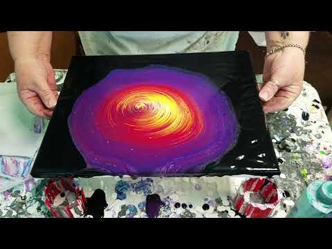 Acrylic Pour Painting