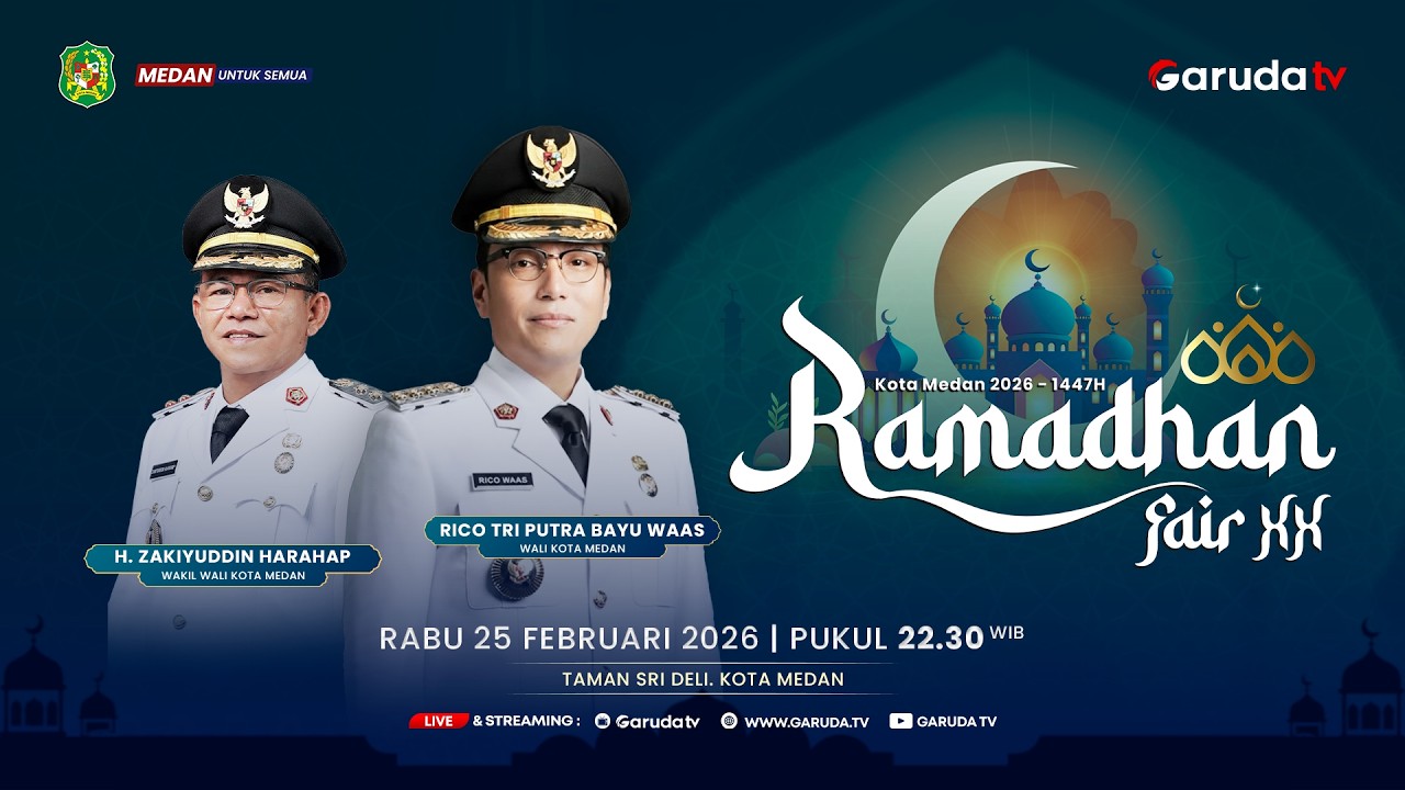 LIVE EVENT: Ramadan Fair XX Kota Medan 2026
