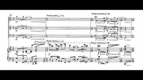 Claude Vivier - Paramirabo for Ensemble (1978) [Score-Video]