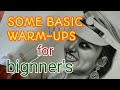 Basic warm ups for biggners