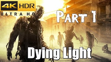 Dying Light PS5 4K HDR Gameplay Part 1 - First Assignment  Main quests - The Slums