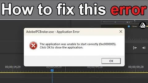 Adobe IPC broker.exe - Application Error fix (Bengali)